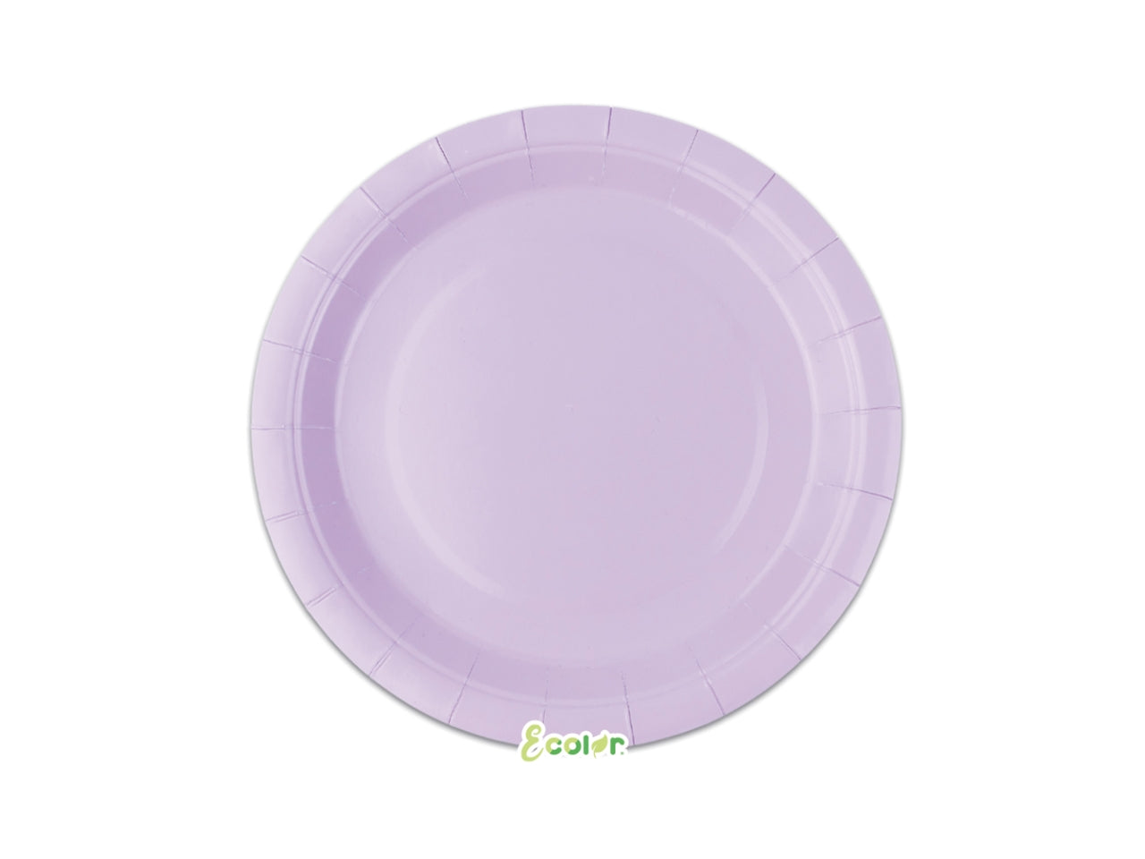 Piatti Ecolor 24cm Lilla set da 25 piatti