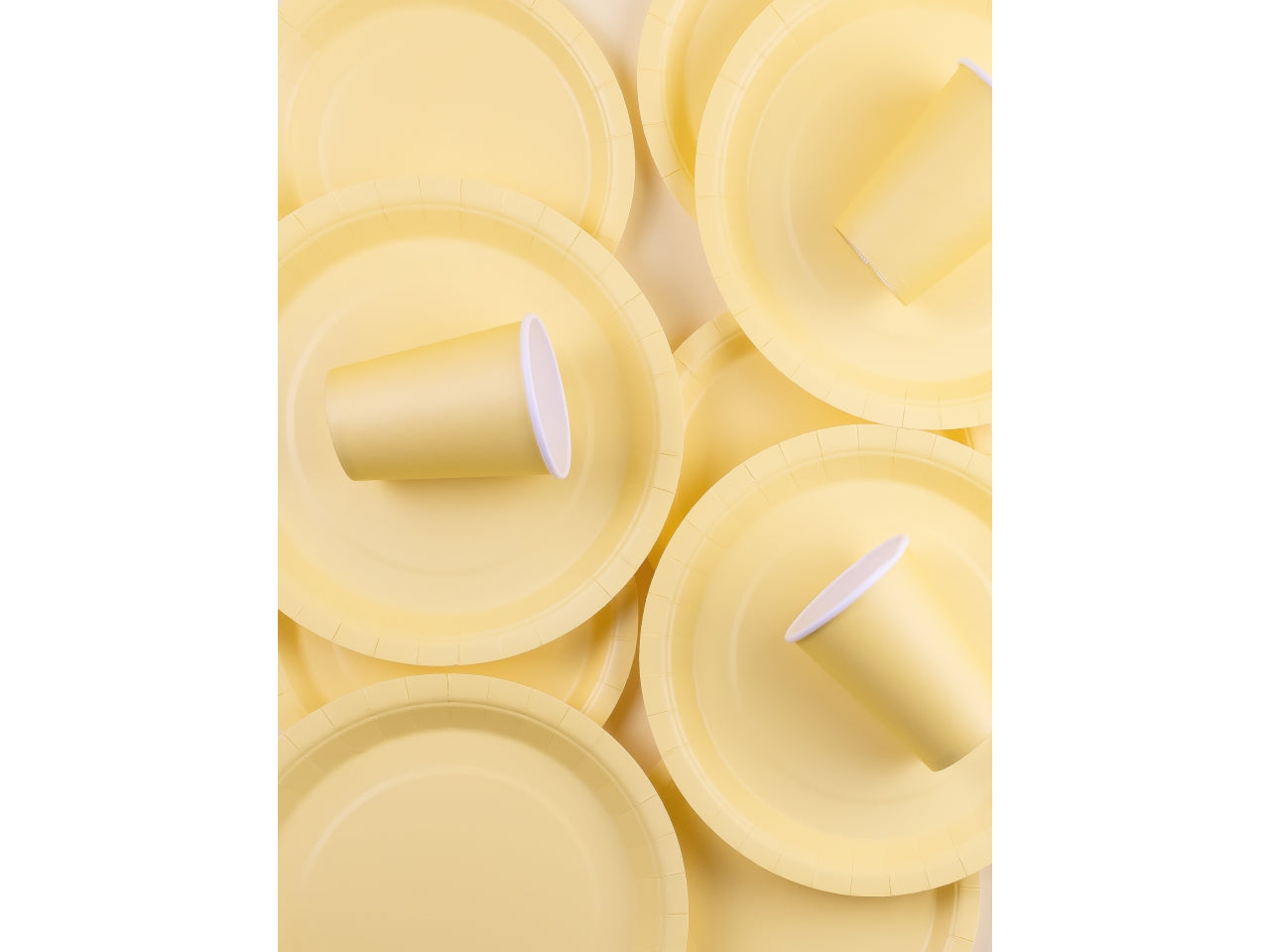 Bicchieri Ecolor 250cc Giallo Baby set da 25 bicchieri