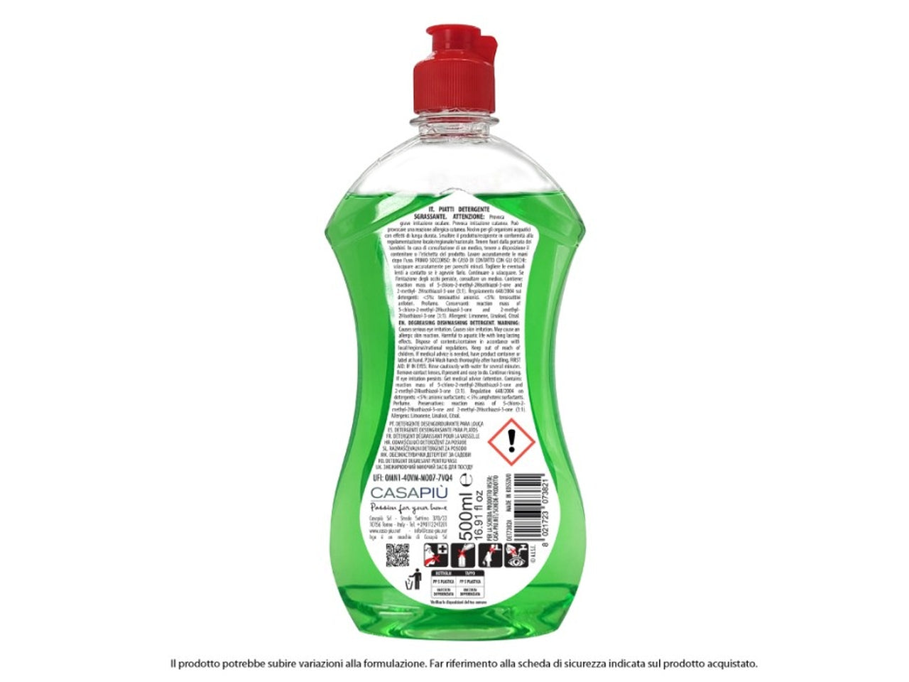 Detersivo piatti 500ml limone