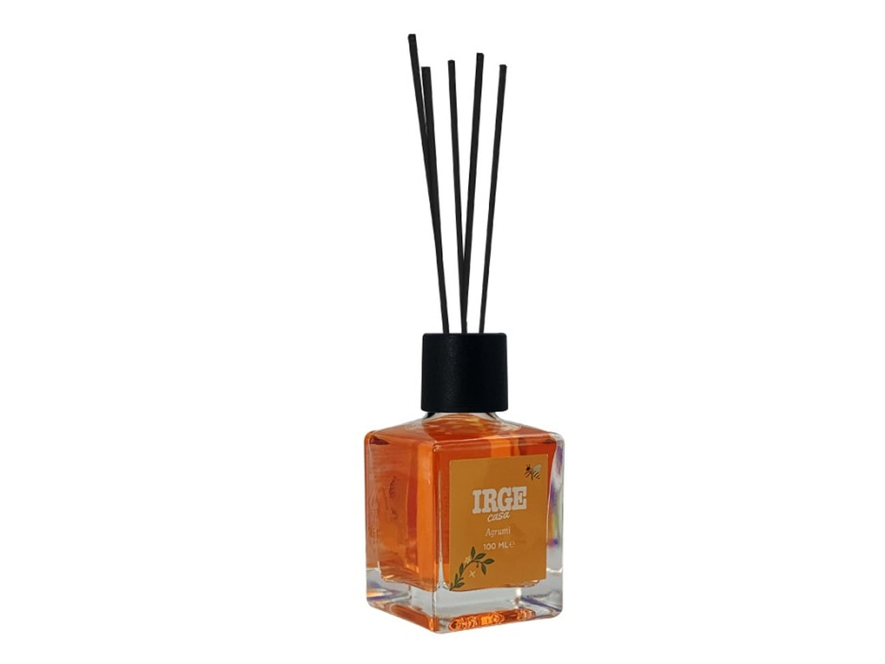 Diffusore cubo 100ml natural agrumi con bastoncini