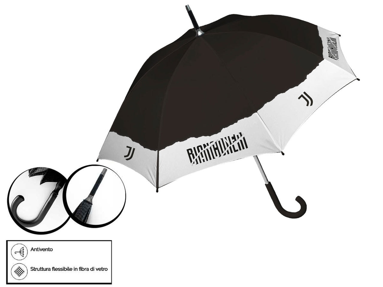 Ombrello 65/8 automatico juventus multicolor