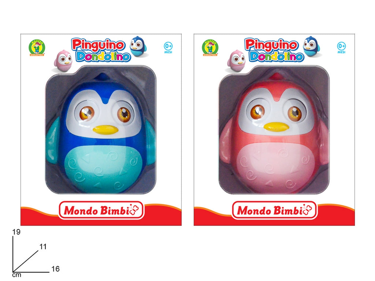 Dondolino pinguinomondo bimbi