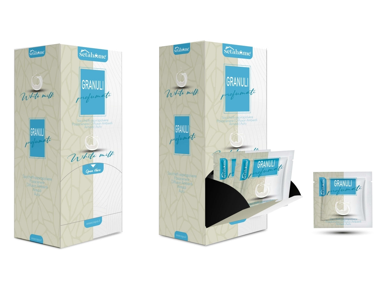 Granuli profumati 35g white milk