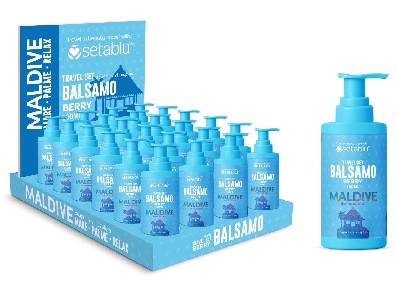 Balsamo 100ml berry linea travel