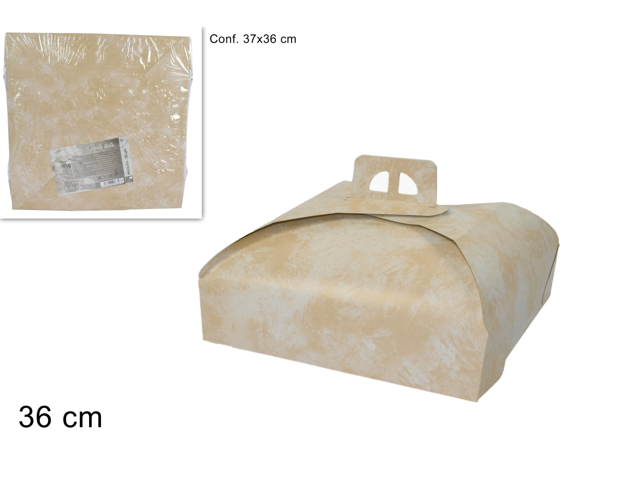 Scatola portatorta 36cm
