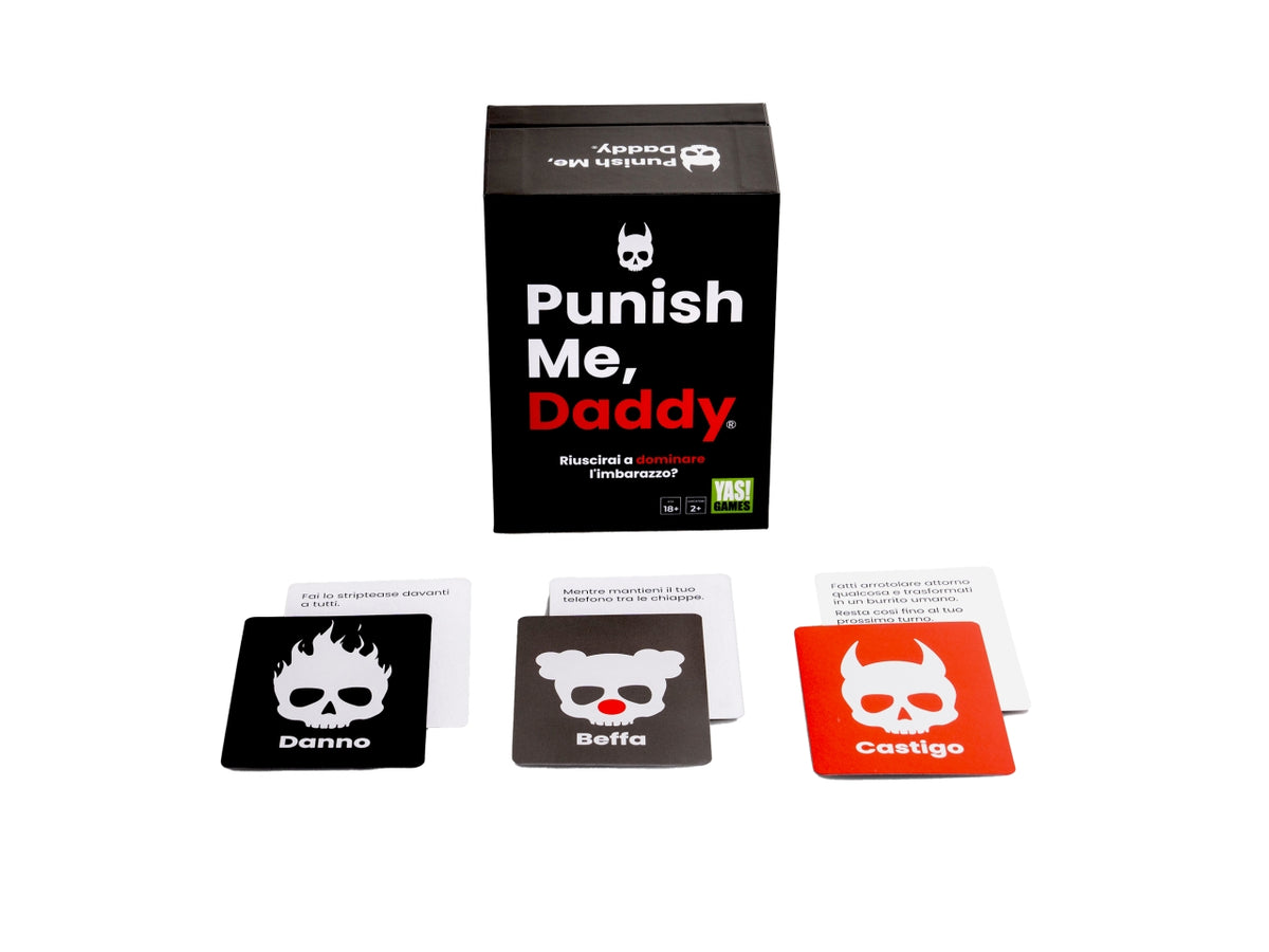 Gioco punish,me daddy 10x14x7cm