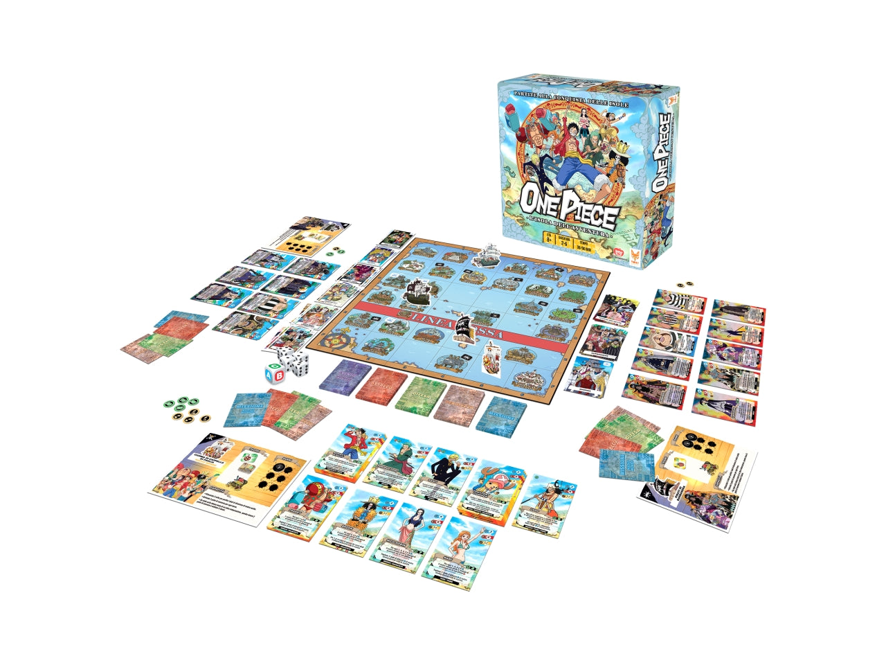 One piece isola avventura 27x27x7cm