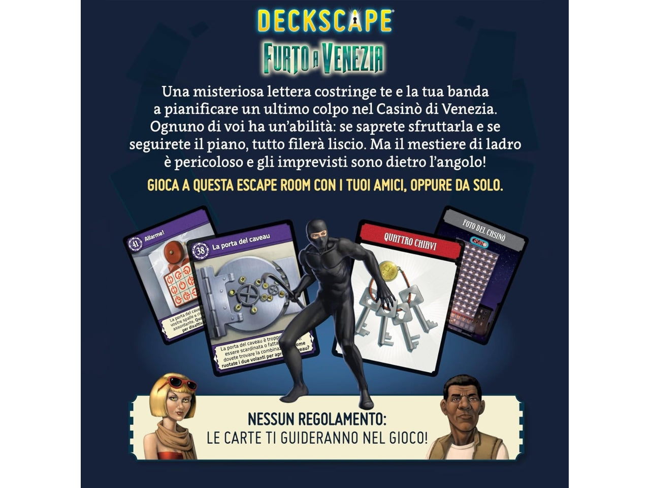 Gioco Deckscape Furto A Venezia
