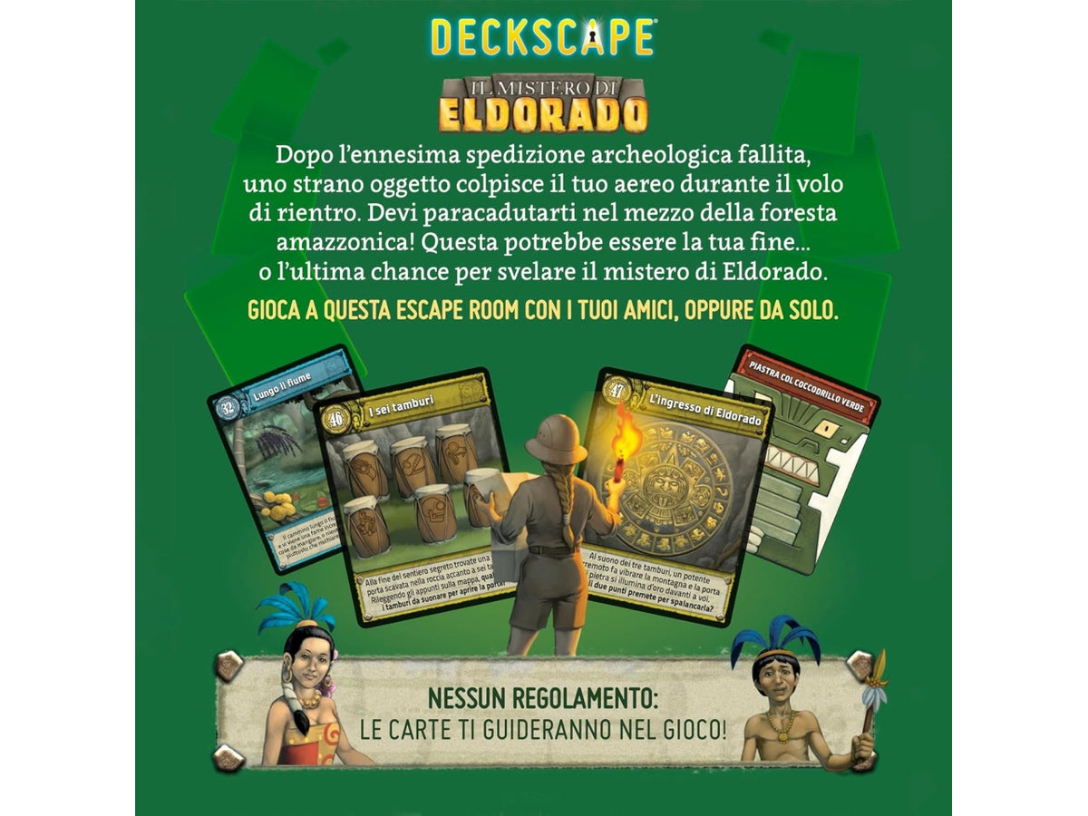 Gioco Deckscape Il Mistero Di Eldorado
