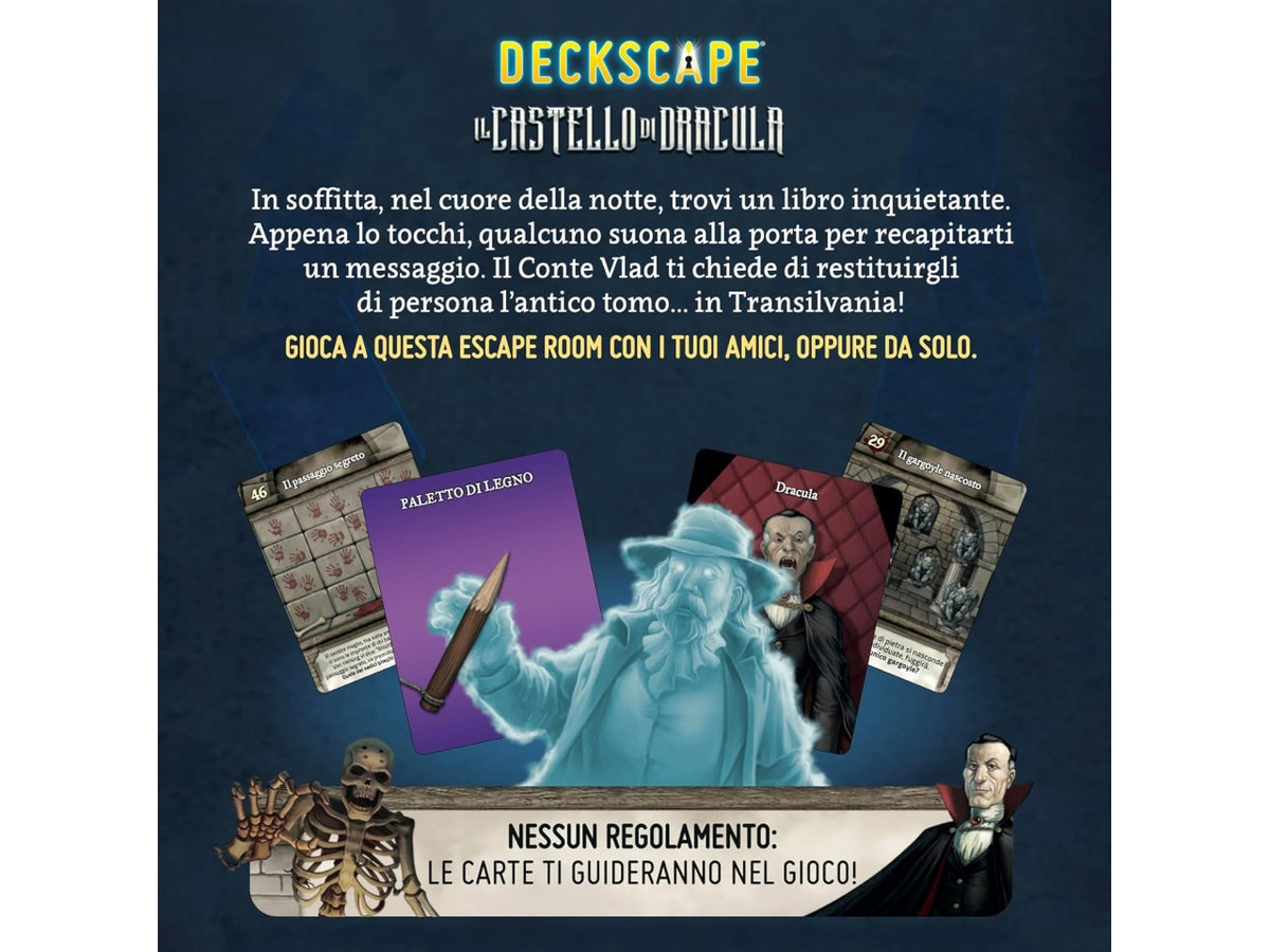 Gioco Deckscape Il Castello Di Dracula