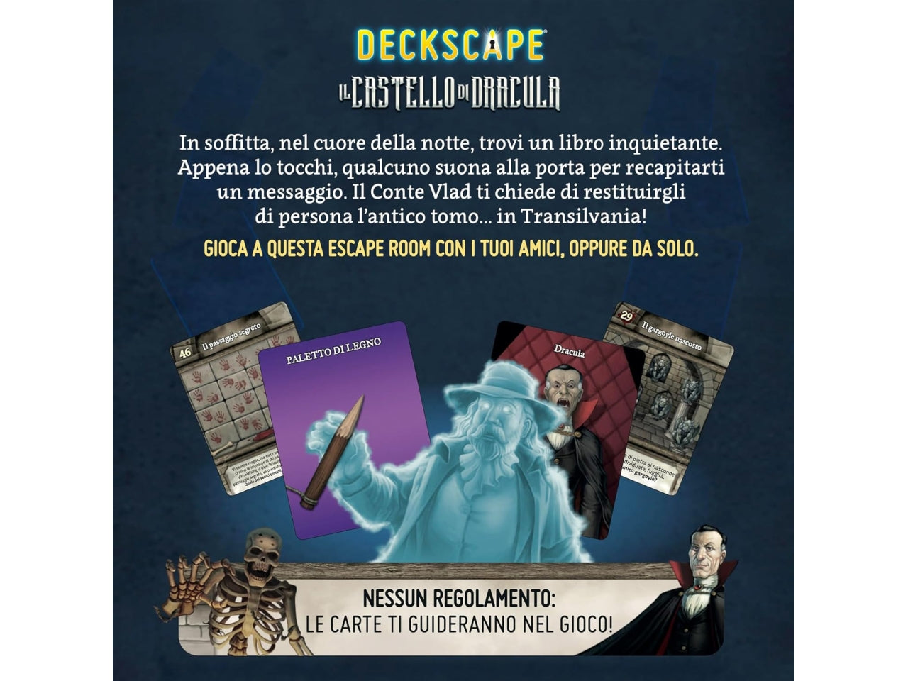 Gioco Deckscape Il Castello Di Dracula