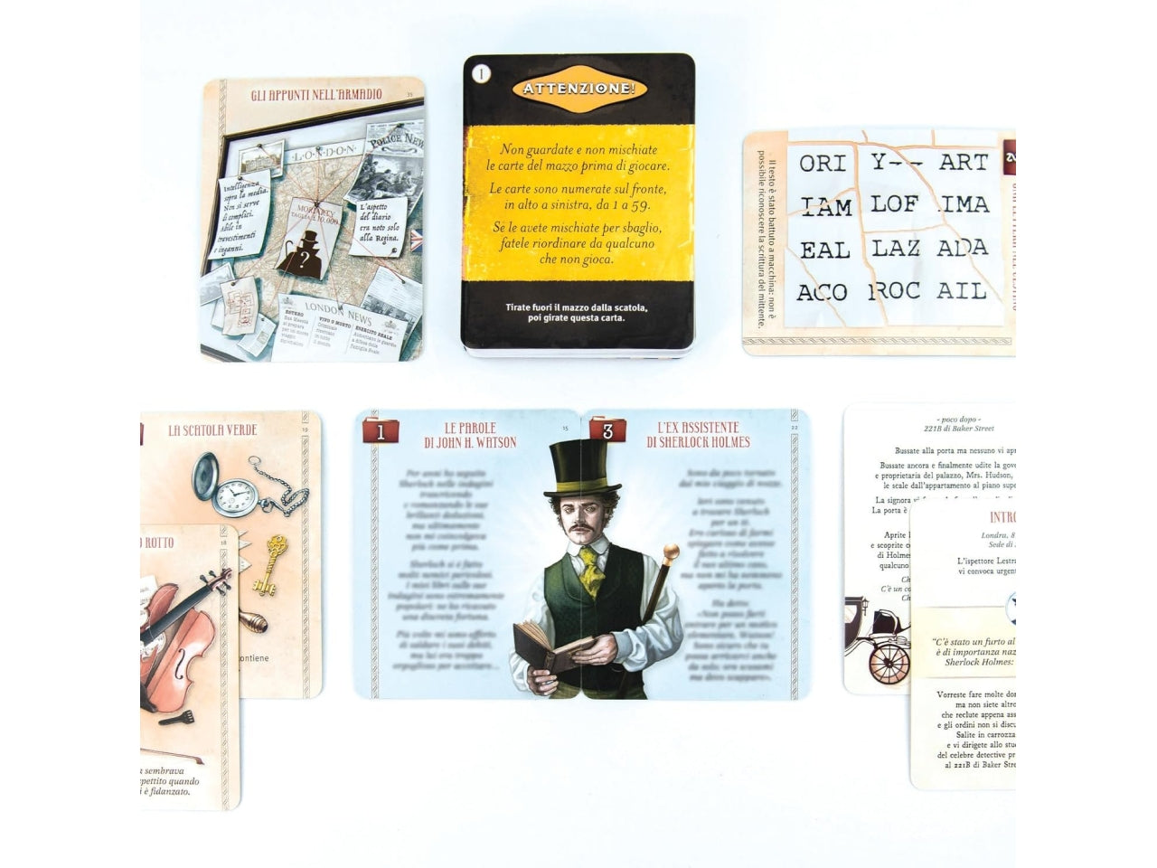 Gioco Decktective Arrestate Sherlock Holmes!