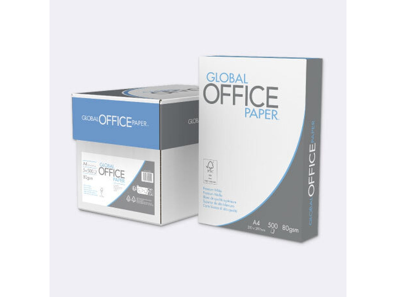 Risma A4 Global Office paper 80gr 500 fogli bianca 21x29,7cm $