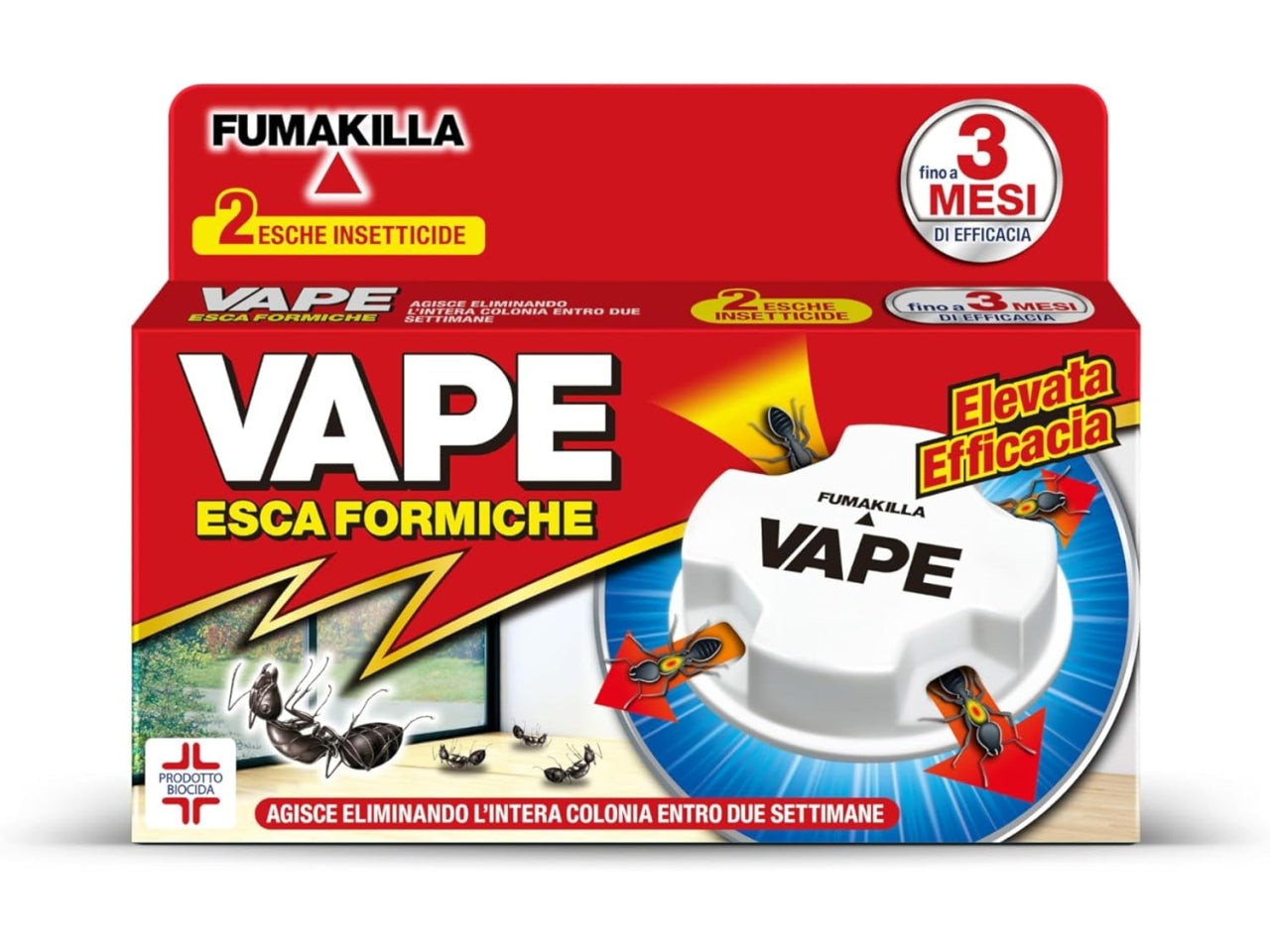Vape esca formiche, confezione 2 esche da 2gr