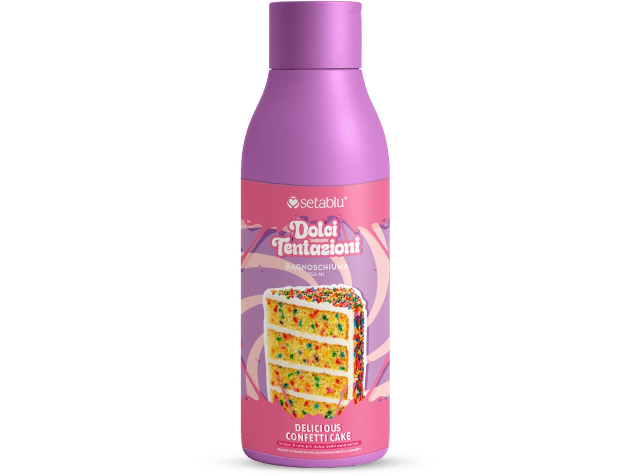 Bagnoschiuma 750ml delicious confetti