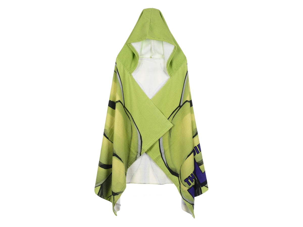 Avengers classic telo mare con cappuccio verde $