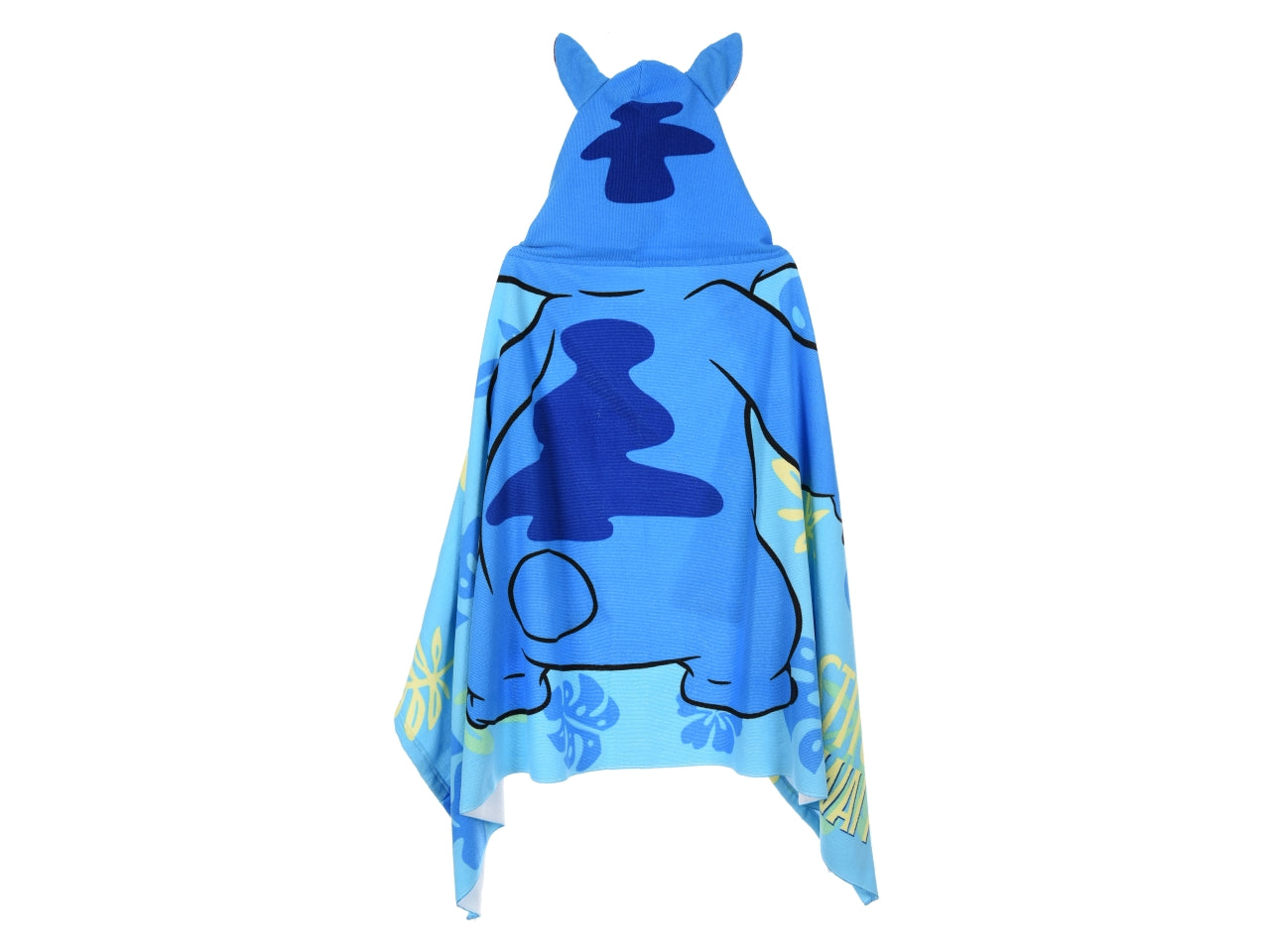 Lilo e Stitch telo mare con cappuccio blu $