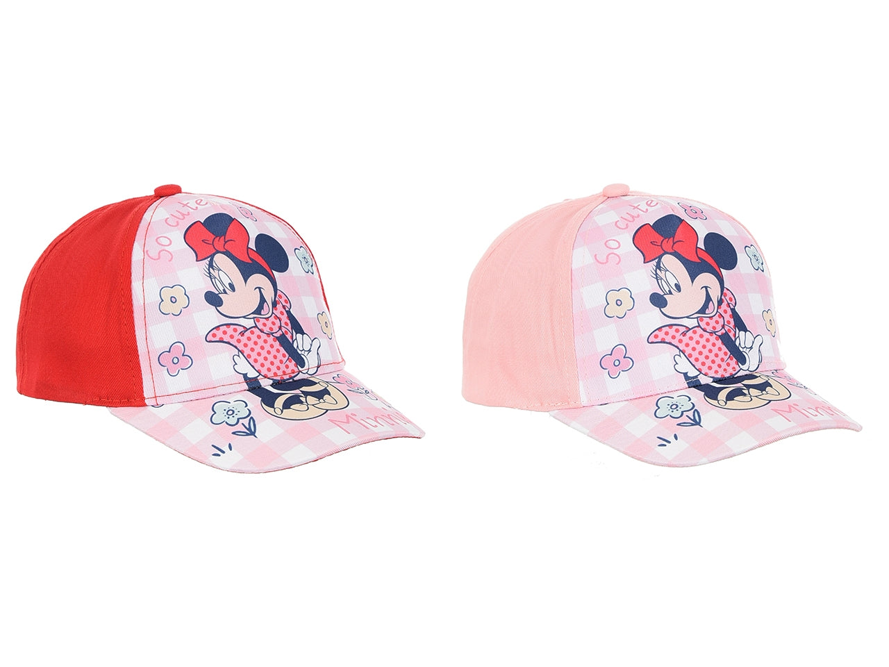 Minni cappello con visiera taglie 48 e 50 in colori assortiti