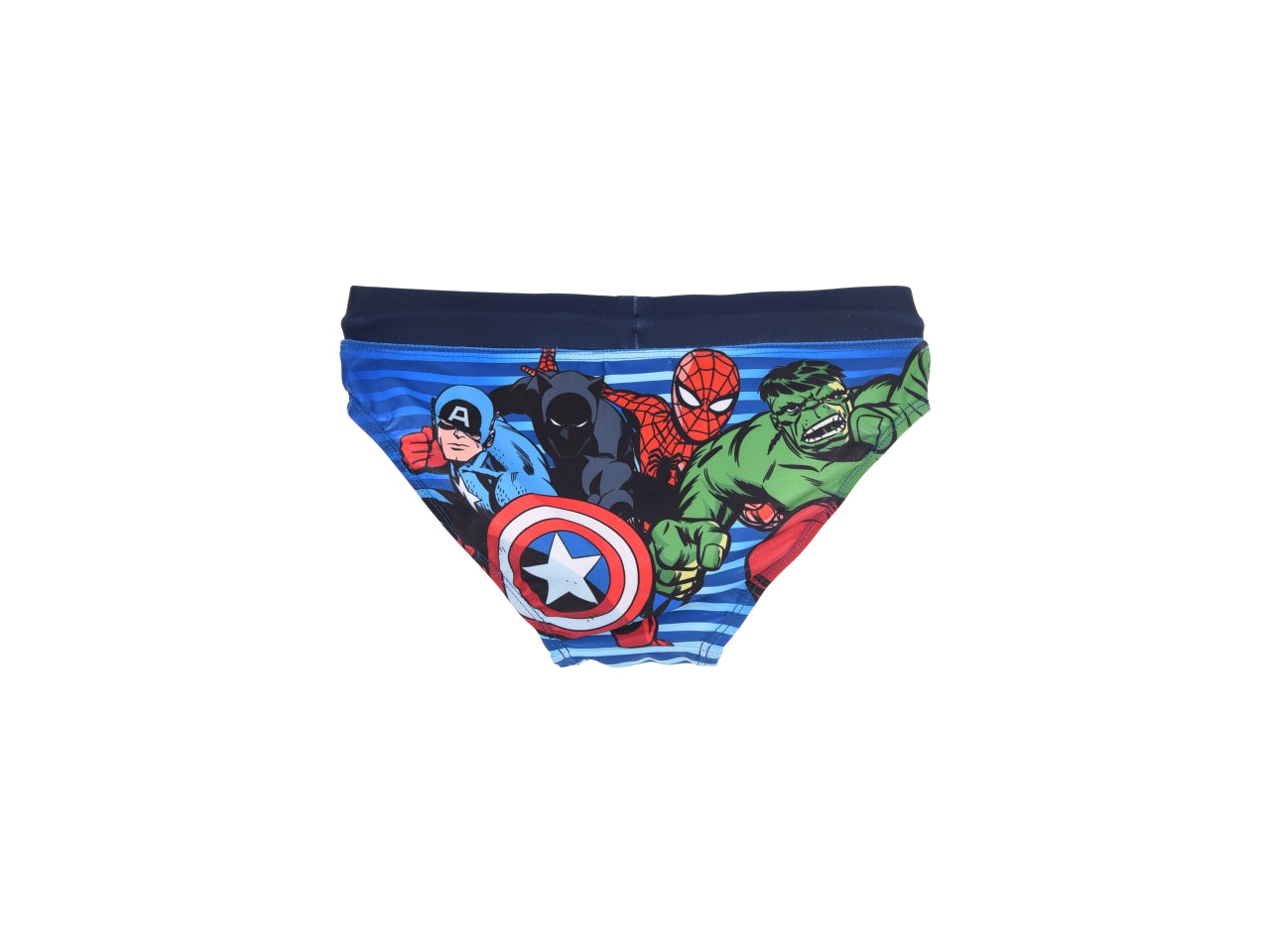 Avengers costume mare slip taglie dalla 4 alla 10 anni colore navy