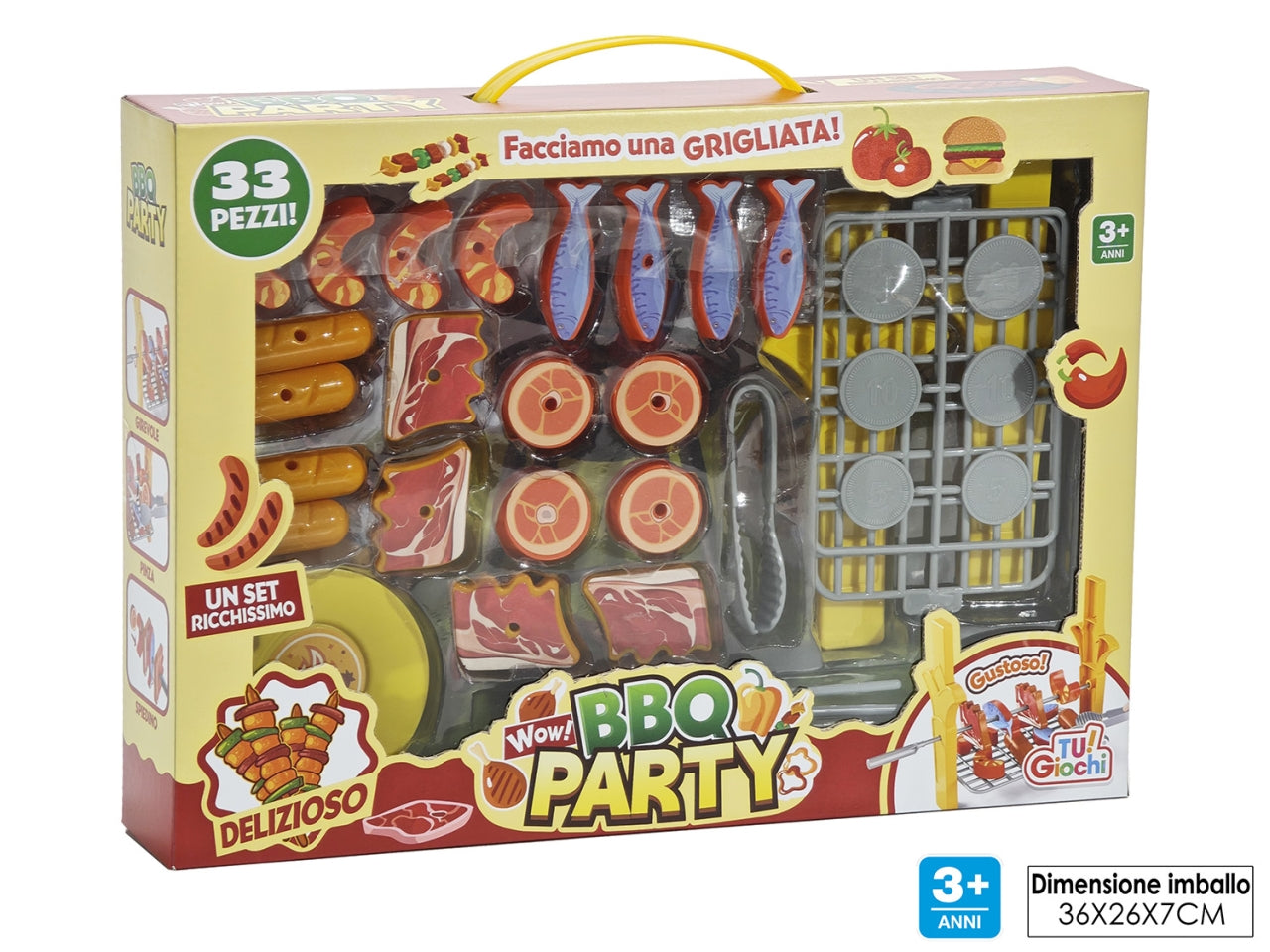 Gioco set barbecue