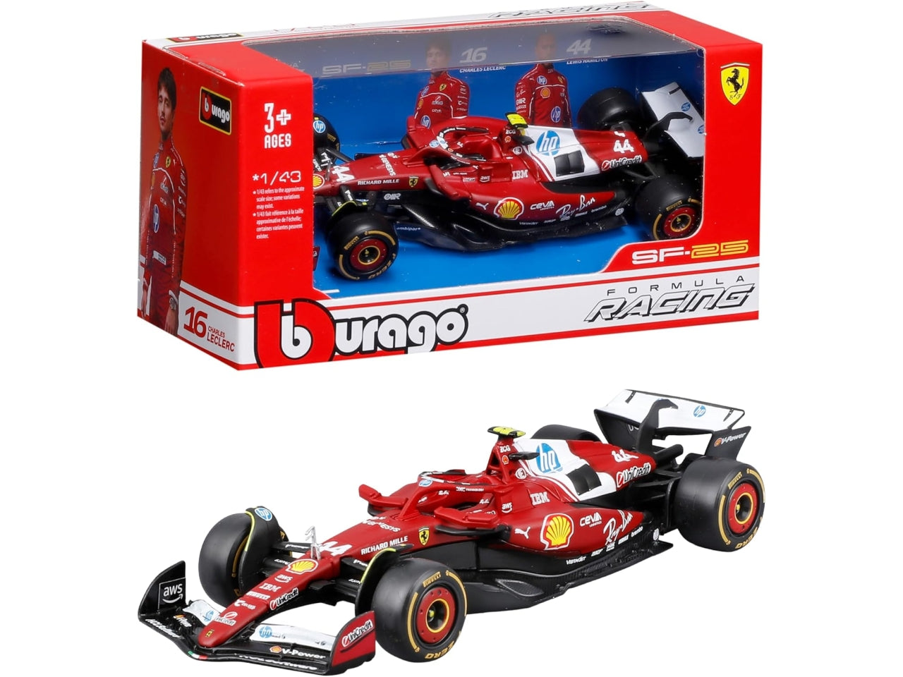Auto F1 Ferrari Sf-25 Hamilton 1:43
