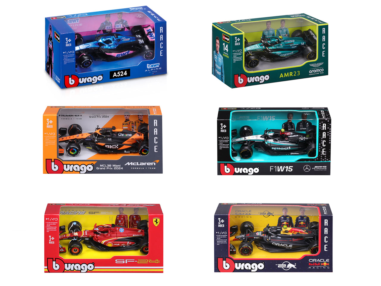 Auto F1 2025 Livieres 1:43