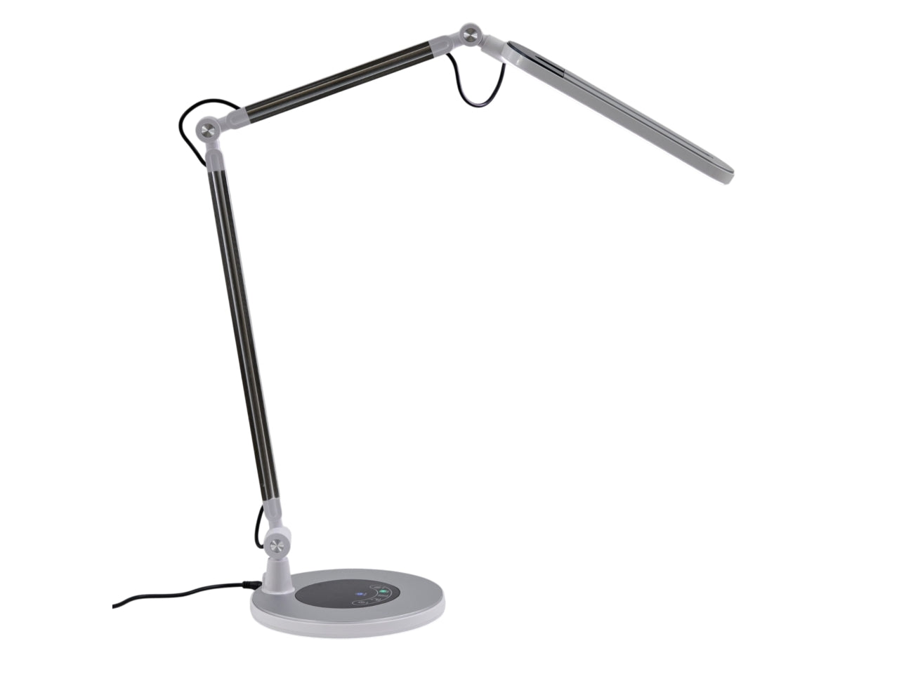 Lampada led da tavolo Rectangle argento