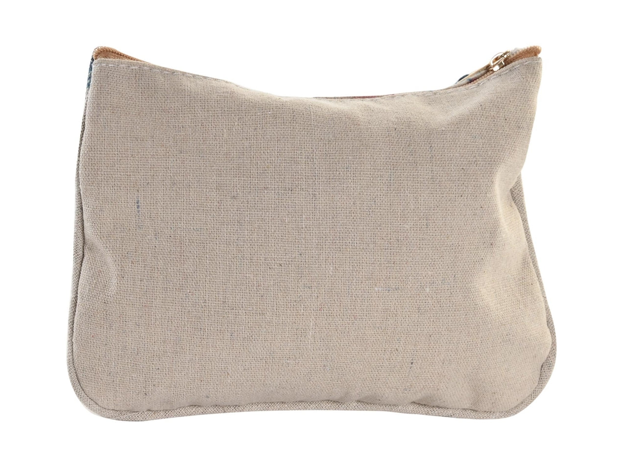 Borsello fibra poliestere 21x1x15cm naturale