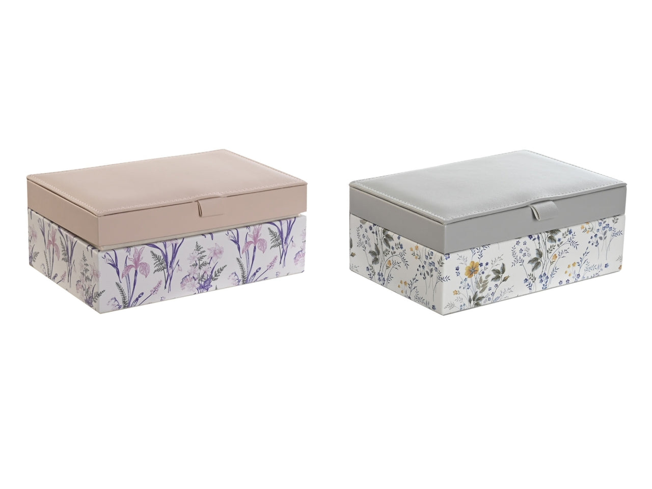 Porta gioielli con 18x12,5x7,5cm in 2 assortimenti