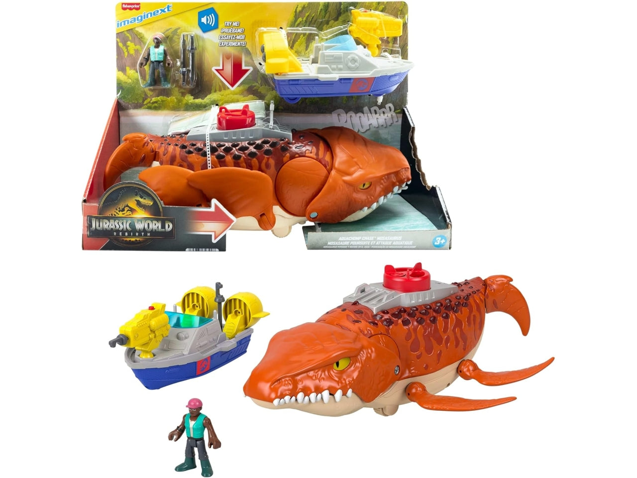 Jurassic world mosasaurus
