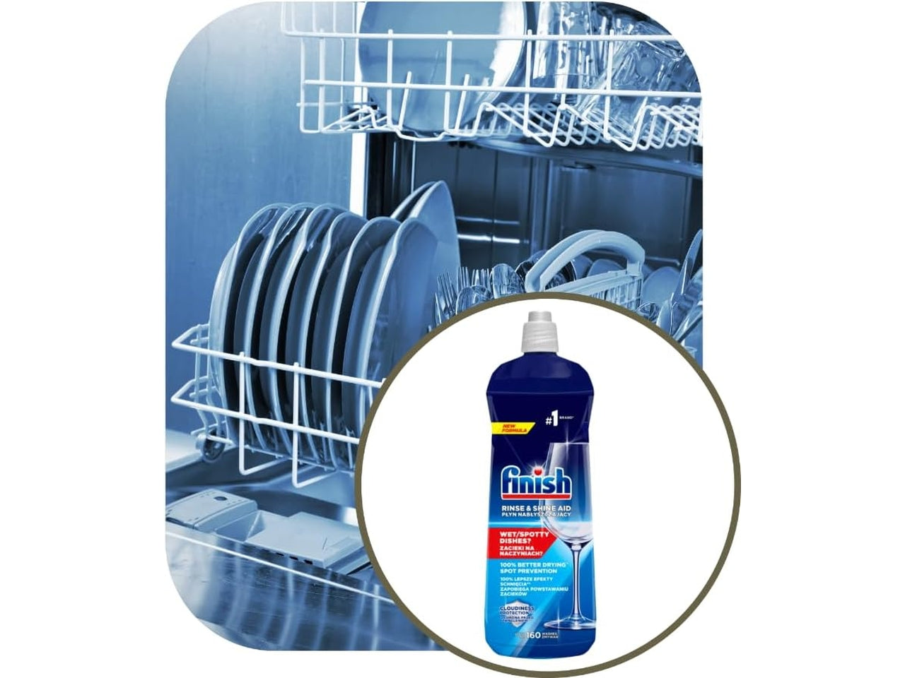 Finish brillantante 800ml classico $