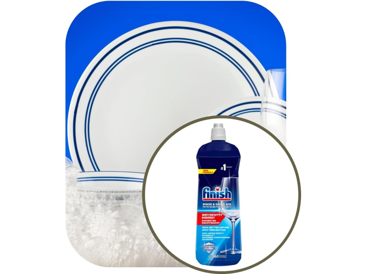 Finish brillantante 800ml classico $