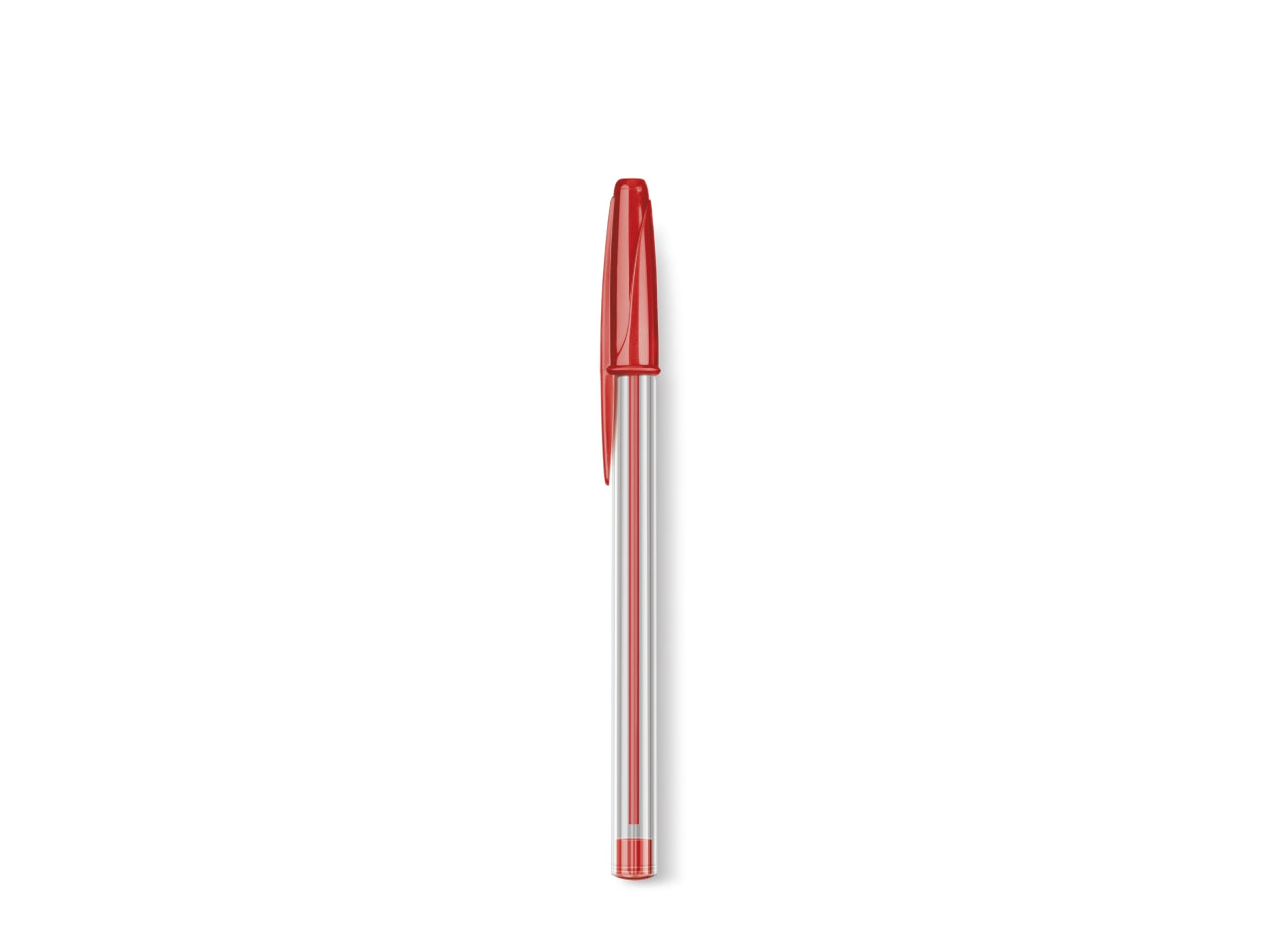 Penna Carioca Sfera Classic rossa in confezione da 50 penne