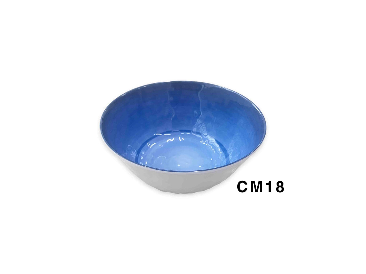 Isalatiera in melamina Unicolore fonda 18xh.7,5cm in colori assortiti