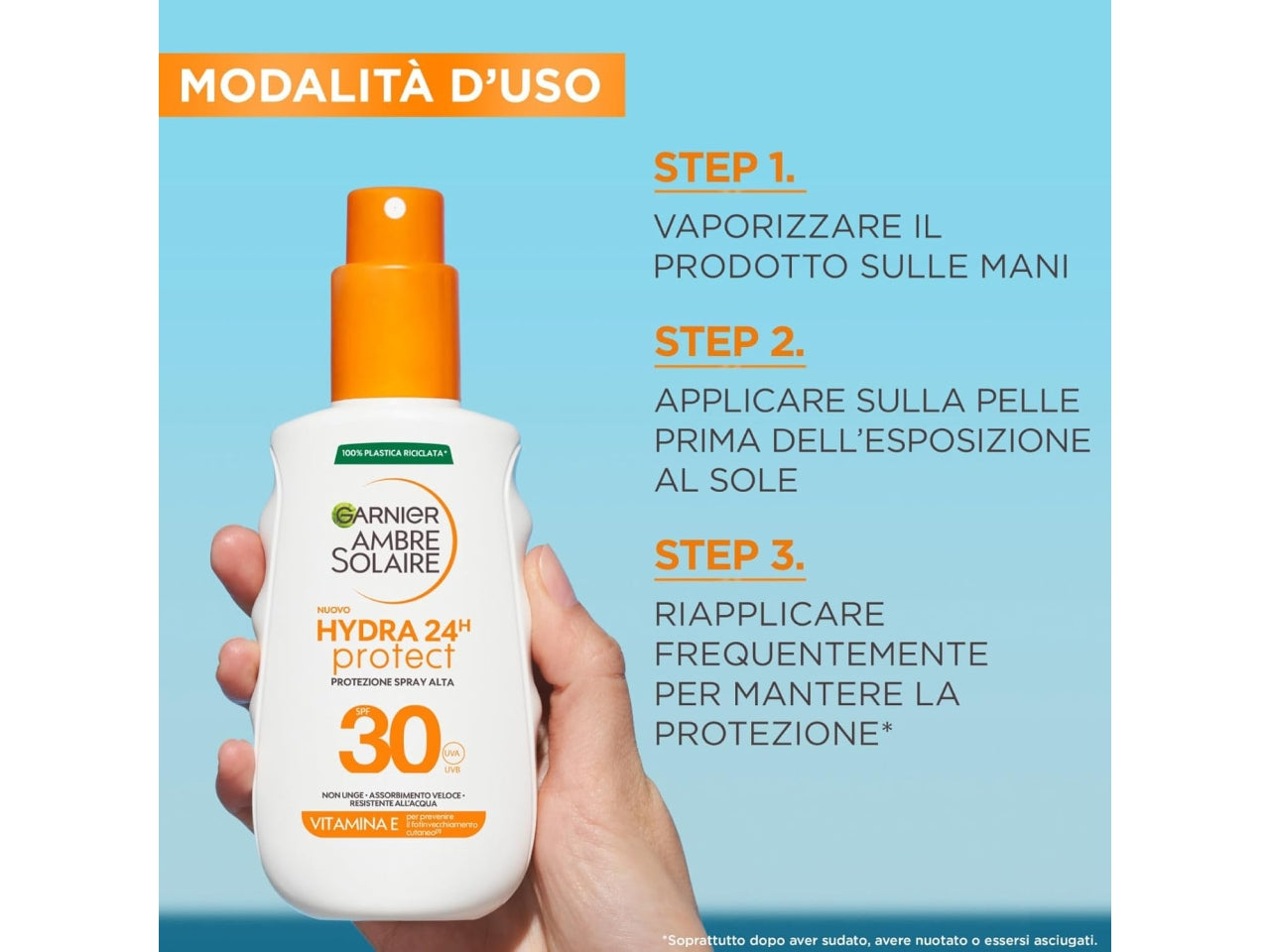 Ambra solaire hydra 24h protect spray spf30 150ml