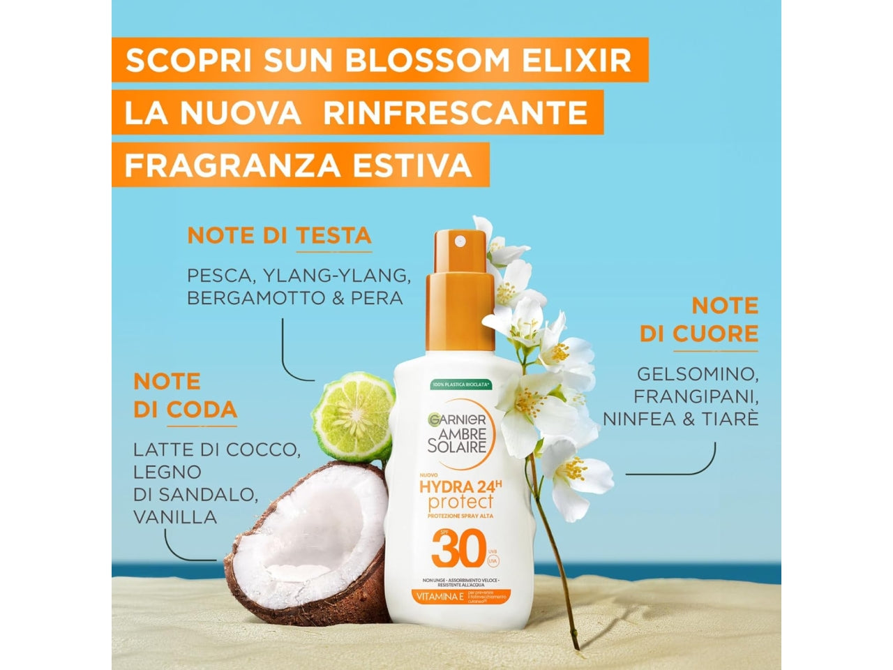 Ambra solaire hydra 24h protect spray spf30 150ml