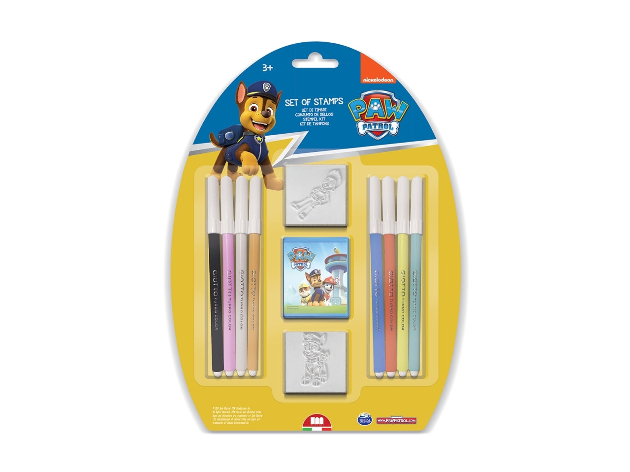 Paw patrol stampini e colori