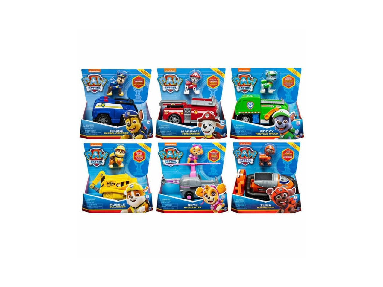 Paw Patrol veicoli assortiti