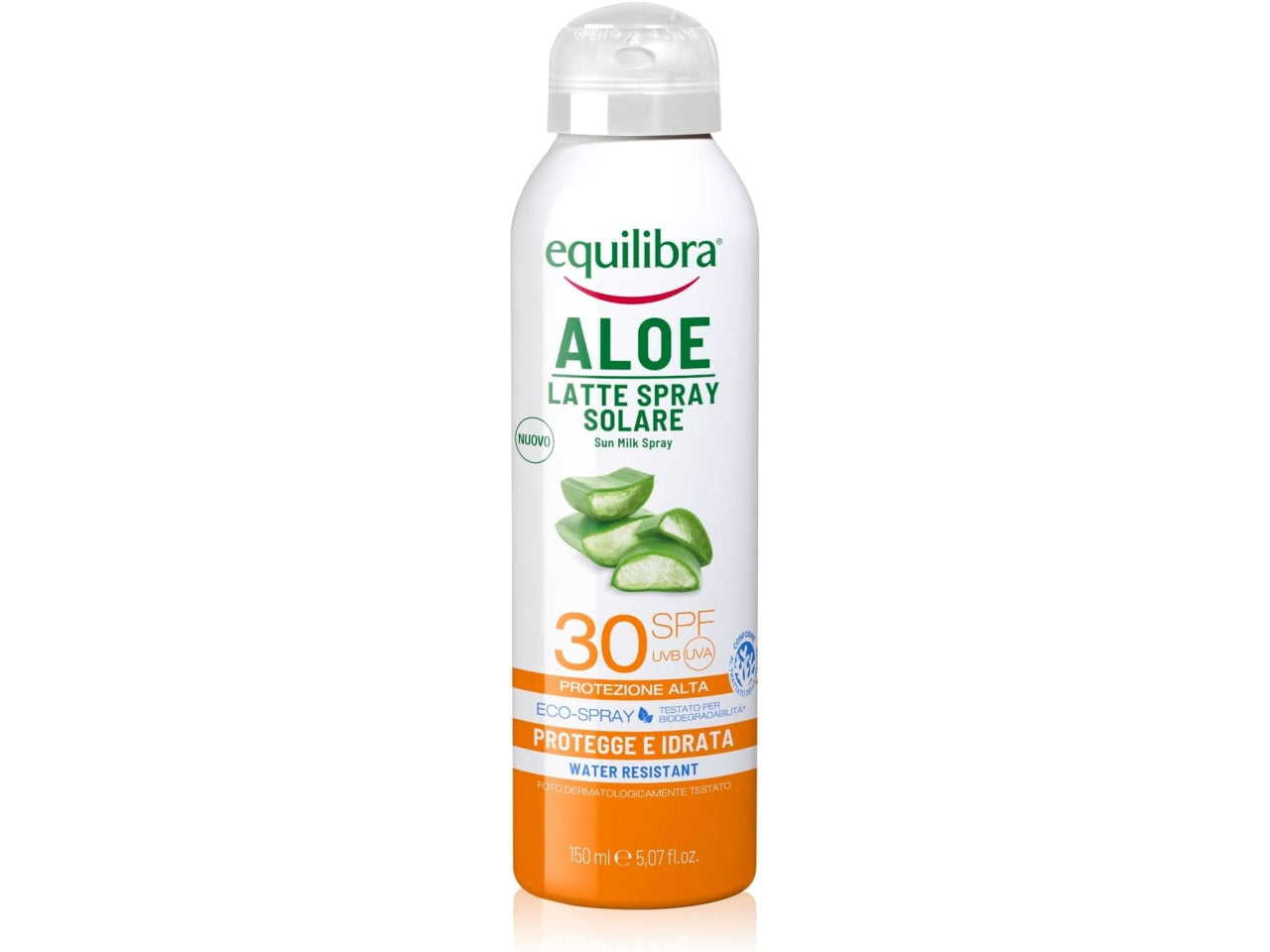 Latte bombola spray solare 30+