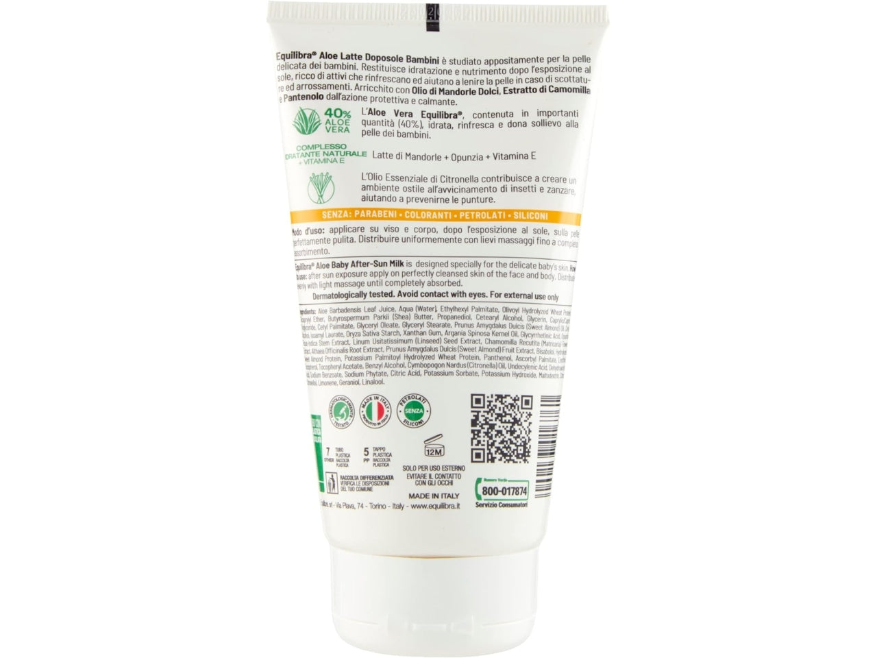 Equilibra latte doposole bambini 150ml