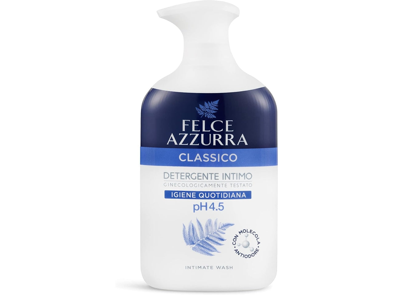 Detergente intimo Felce Azzurra Classico da 250ml $