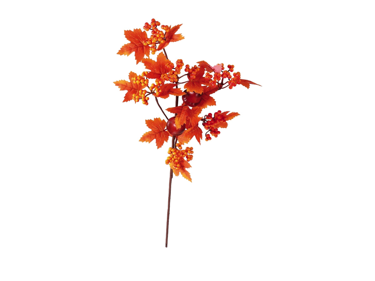 Ramo con bacche 68cm in 4 varianti assortite