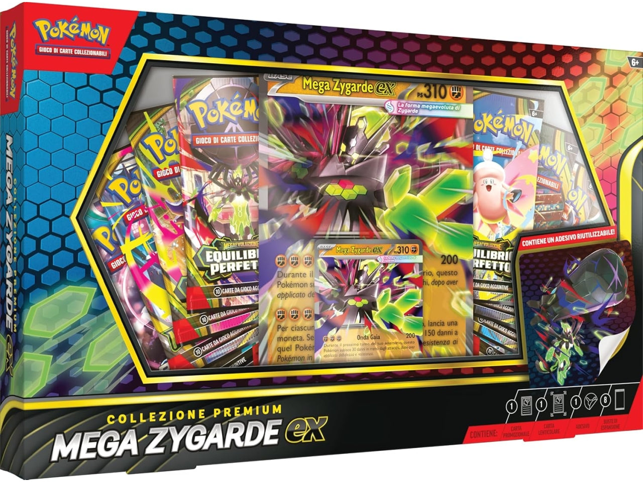 Pokemon Collezione Premium Mega Zygarde-EX