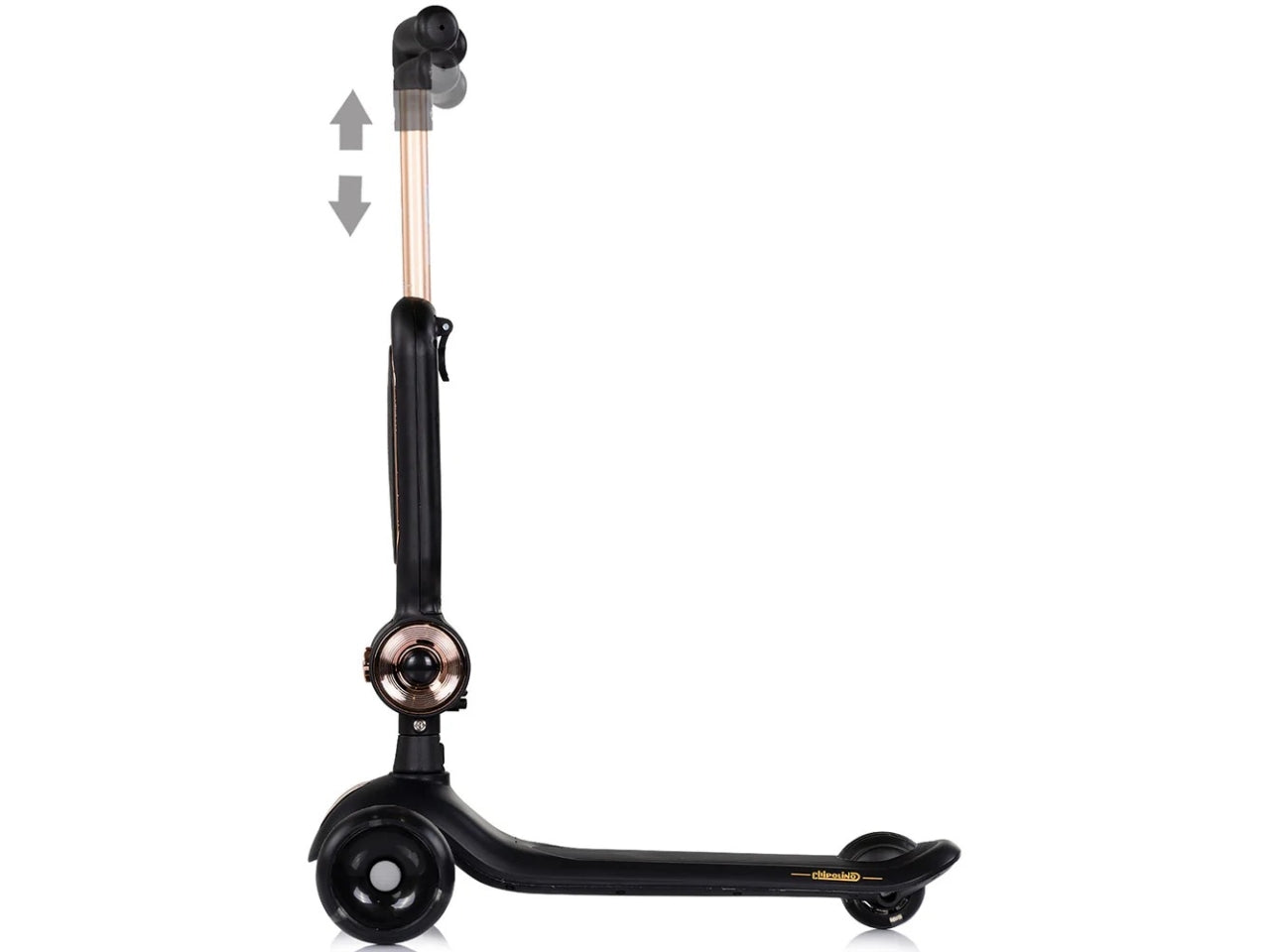 Scooter monopattino con sedile Bloomi di colore nero