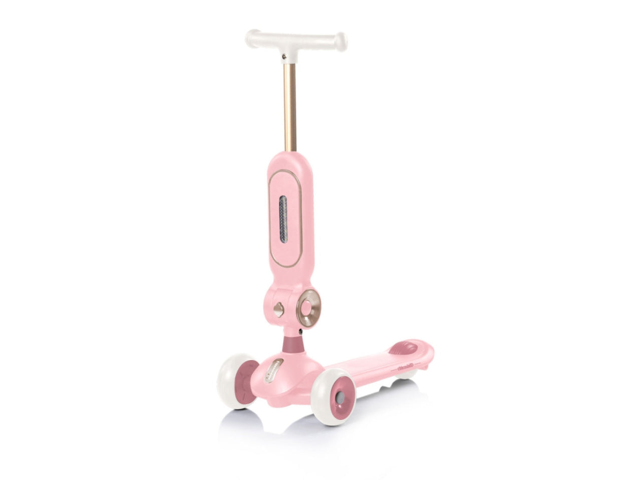 Scooter monopattino con sedile Bloomi di colore rosa