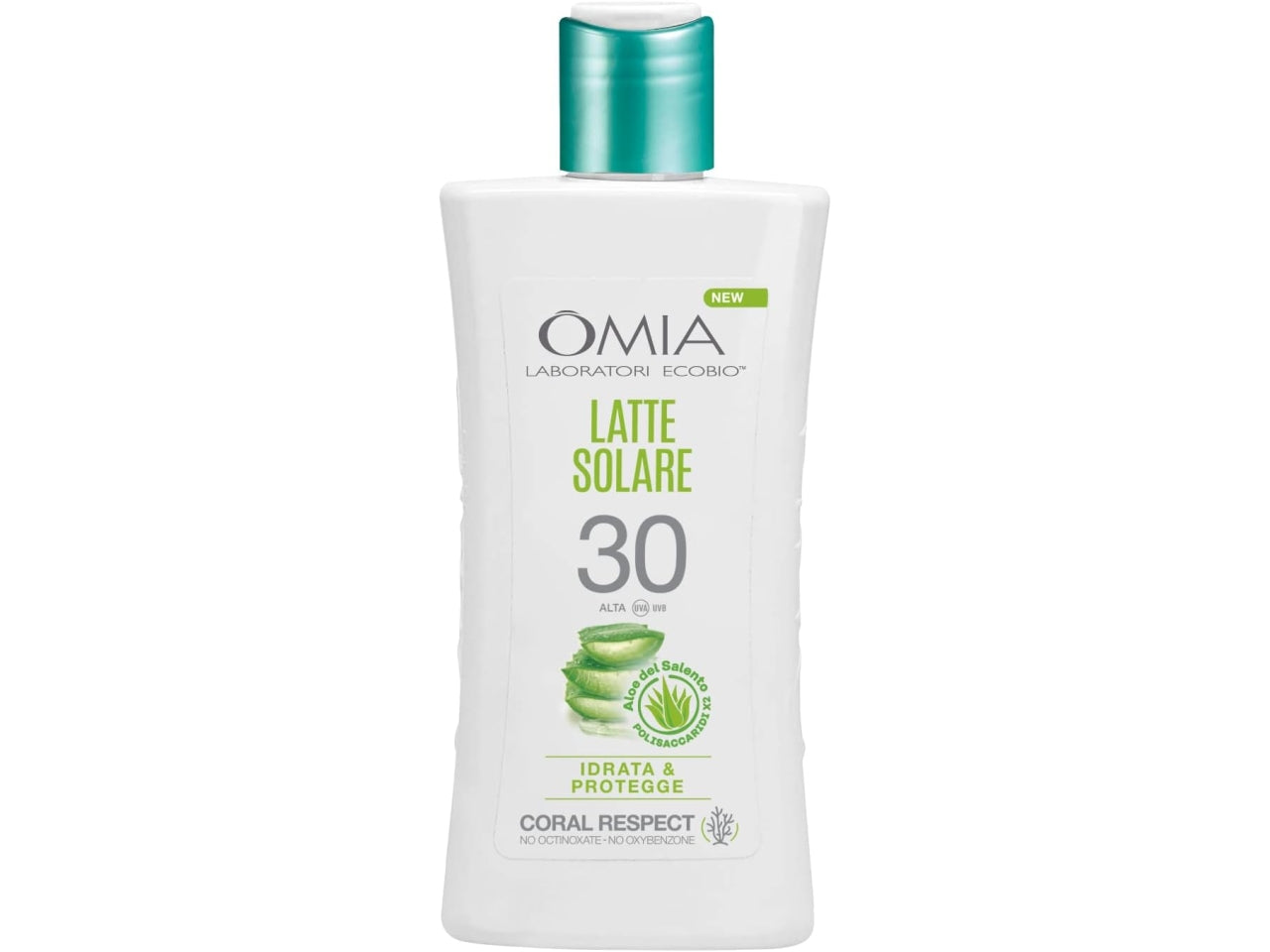 Omia latte solare aloe sal.spf30 200ml
