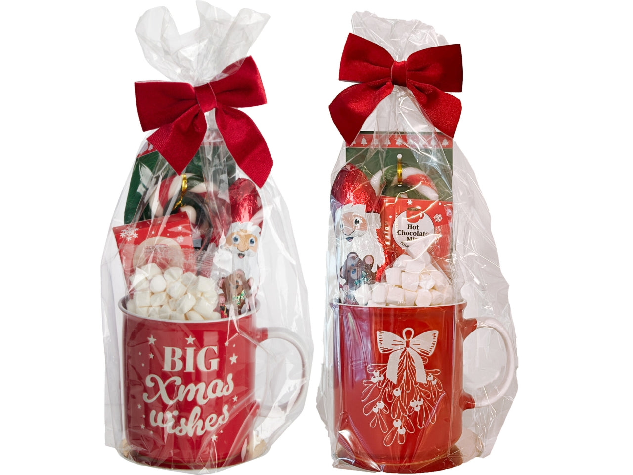 Tazza natalizia con dolci, 2 fantasie assortite