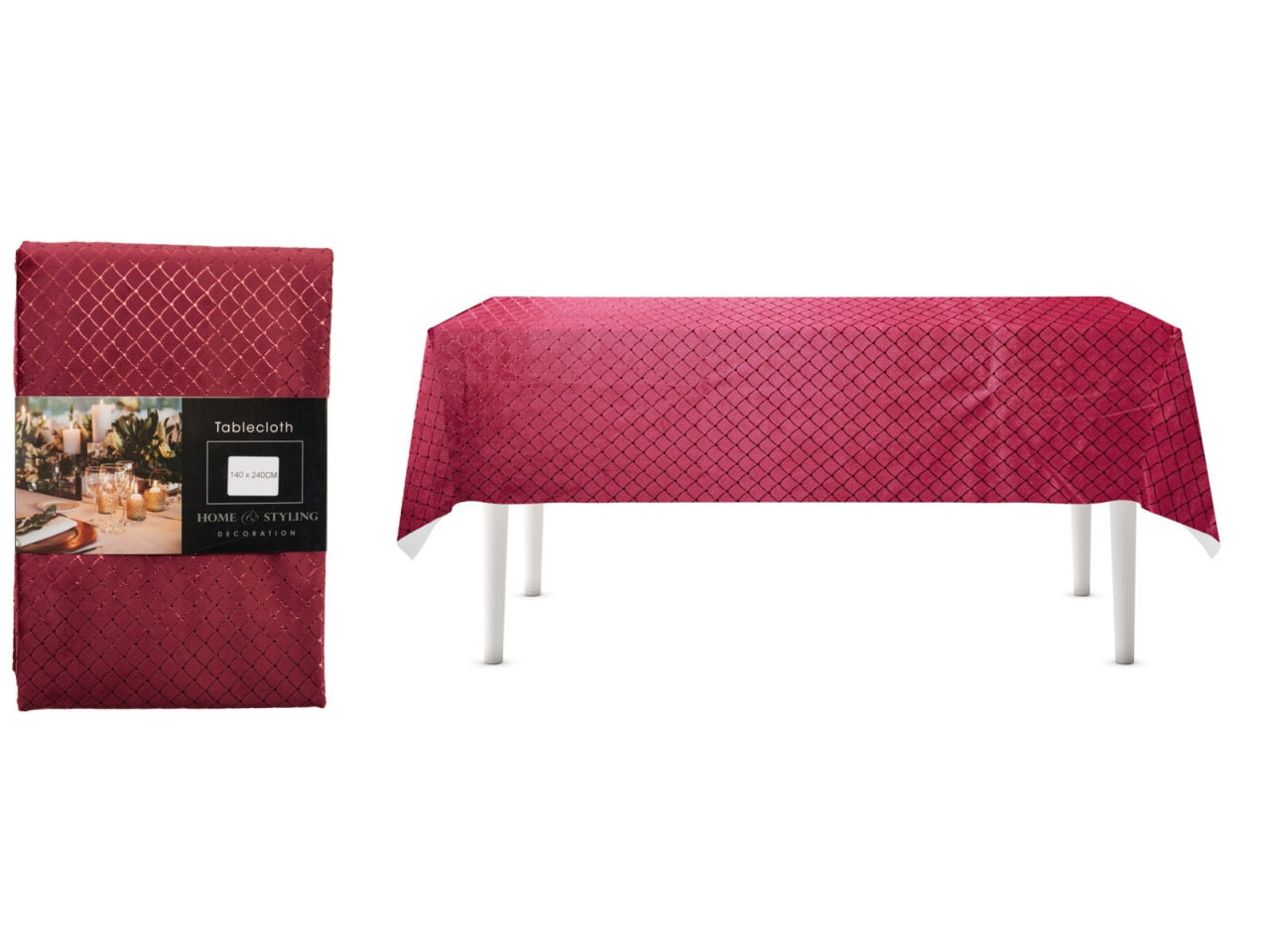 Tovaglia 140x240cm bordeaux