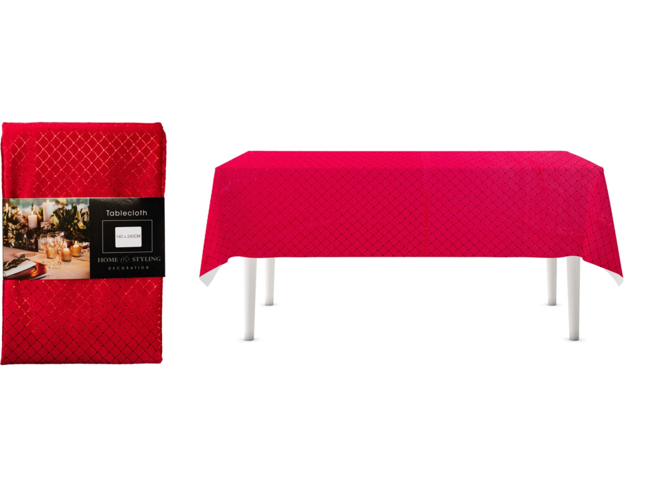 Tovaglia 140x240cm rossa