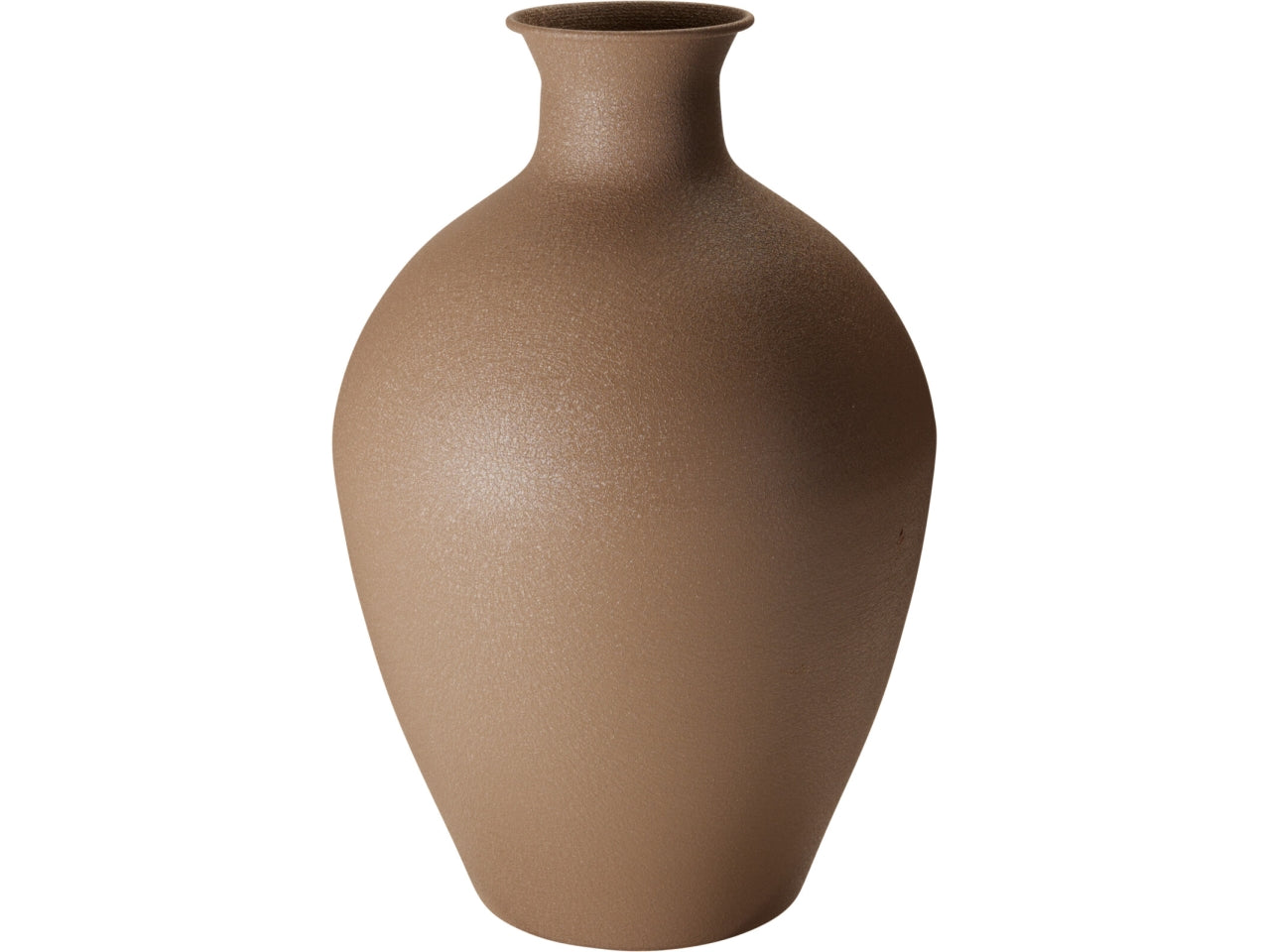 Vaso in metallo marrone 46cm